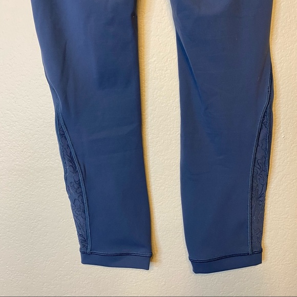 LULULEMON code blue Wunder Under crop leggings NWT - Picture 6 of 9